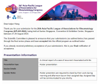 《A clinical report of a case of recurrent rheumatoid arthritis》